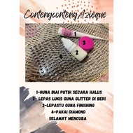 INAI PUTIH WATERPROOF MIENACII @ WHITE HENNA/NON WATERPROOF