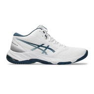 Asics รองเท้าวอลเลย์บอลผู้ชาย Netburner BallIstic FF MT 3 | White/Vintage Indigo ( 1051A074-103 )