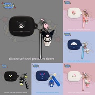 Case for Baseus Bass BP1 Pro ANC Protective silicone Kuromi Cartoon Baseus Bass EP10 Pro Covers Blue