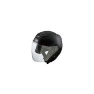 TNK Industrial Speed Pit XX-505 Half Matte Black Helmet XXL (Size 62-64 cm)