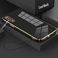 Casing Vivo 1907 1921 1920 1919 2018 Simple Luxury Solid Color Shockproof Soft Case