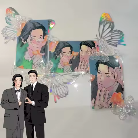 Anime Master's Peace Peace of God An Pyeonghwa Ju Incheol‌ Cosplay Card 3Pcs/set Paper Cards Collect