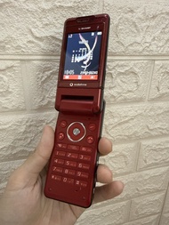 SH903 Sharp Vodafone 紅色摺疊手機