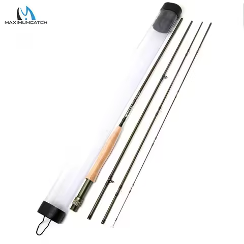 Maximumcatch V-Explorer 8.4FT/8.6FT/9FT 4-8WT Fast Action Fly Fishing Rod Graphite IM8 Carbon Fiber