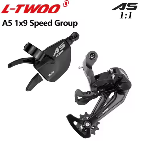 LTWOO A5 1X9S Groupset 9 Speed 1:1 9S Shifter Lever A5 9S Rear Derailleurs Trigger for MTB Mountain 