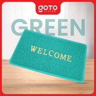 Goto Terra Keset Lantai PVC Welcome 40x60CM Kamar Mandi Anti Slip Premium