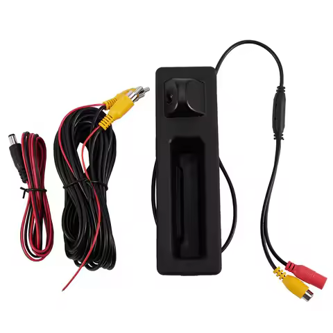 3X Car Trunk Handle Reversing 170° Rear View Camera For Bmw 3 5 X3 Series F10 F11 F25 F30 1-A53R