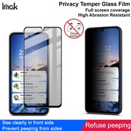 Imak Privacy Glass Samsung Galaxy A34 5G Anti Peeping Tempered Glass Anti Spy Full Cover Screen Prot