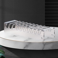 B. b. Acrylic Style Multiple Mobile Phones Concentrated Storage Charging Storage Placement Plastic B