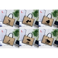 Ohana - Burlap Bag Jute Bag Design Souvenir BICOL, CAVITE, CAGAYAN DE ORO, CEBU