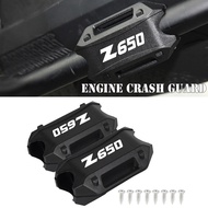 ☌FOR Kawasaki Z900 Z1000SX Z650 Z800 Z1000 Z1000R Motorcycle 25MM Engine Guard Bumper Crash bar YY