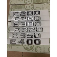 Suitable for Mercedes-Benz Old E-Class E200L E260L E300L E350 E500 Modified Car Logo Word Logo Rear 