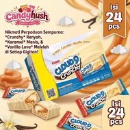 Cloud 9 Crunchy Vanilla Lava Contents 24 Pcs Chocolate Wafer Vanilla Snack Box