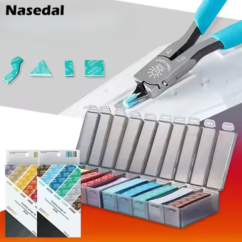 DSPIAE Sponge Sandpaper SS-S01 SS-S02 For Gundam Model Making Sanding Tool #180~#2500 Sanding Equipm