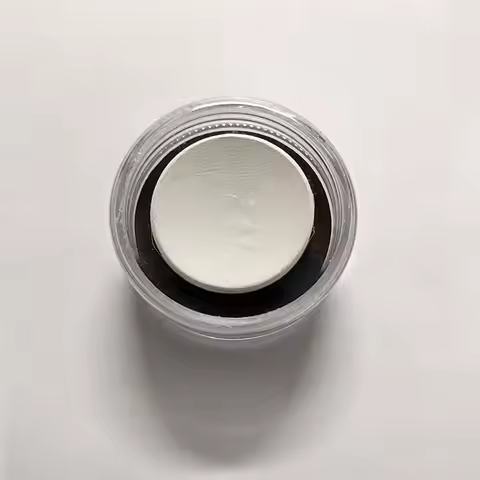 New Enhanced Friction Oily Round Pool Cue Chalk with Transparent Storage Box for Snooker & 8-Ball Bi