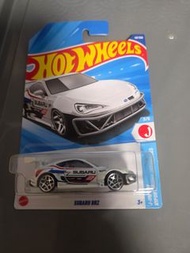 【Subaru brz】全新風火輪白色富士掃把佬“brz”玩具超級跑車模型車 hotwheels white color subaru brz toys car