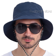 Topi Pria Bucket Hat Rimba Polos Outdoor Distro Hight Quality