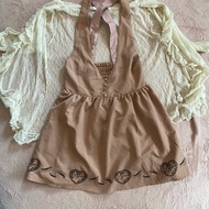 (preloved thrift) Penderie Mini Jumpsuit Dress Himekaji Jirai Kei Japanese style