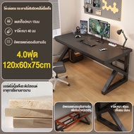 WDโต๊ะคอม โต๊ะเกมมิ่ง 80/100/120/140CM ขาเหล็กแข็งแรงอัพเกรดโต๊ะสำหรับใช้ในห้องนอนและพื้นที่ทำงาน Ga