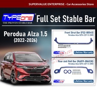 Perodua Alza 2022 - 2026 TYPE ONE STABLE BAR Safety Racing Bar