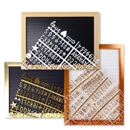 Scoop Letter Board Gold Letter Board 62100501