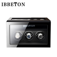 IBBETON Luxury Safe Wooden Watch Box Automatic Watch Winder 3/6/9Display Box Brand New LCD LED Touch