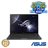 ASUS ROG Flow X13 GV302XU-0021A7940HS-NBL 黑 13.4吋翻轉觸控電競筆電 (WQXGA IPS 165Hz/AMD R9-7940H/8G*2 DDR5/1T PCIE SSD/NVIDIA RTX 4050 6G/WIN 11)