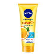 NIVEA Extra Bright Super C+ Vitamin SPF50/PA+++ Body Serum 320ml. นีเวีย เอ็กซ์ตร้า ไบรท์ ซุปเปอร์ ว