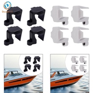 Dovewill 4 Pieces Boat Fender Clips Boat Clips for 3/8 " Length Mooring Ropes Accessories Sturdy Pon