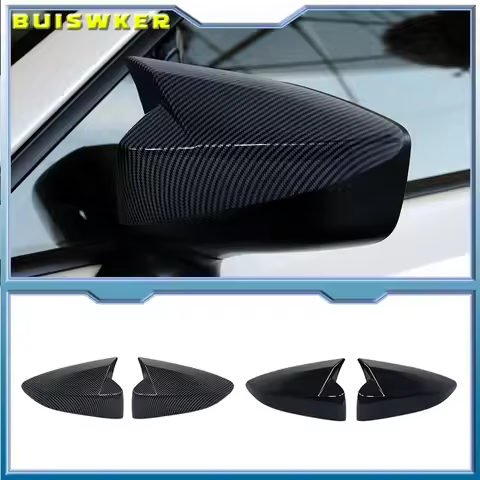 For Toyota GT 86 GT86 Subaru BRZ 2012-2020 ABS Carbon Fiber Side Door Rearview Mirror Cover Trims Au