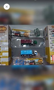 Tomytec 貨車 1/150 貨櫃車 第 10 彈  1 set 2 隻