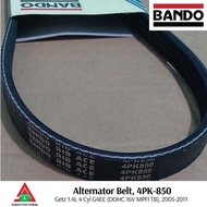 LY 4Pk-850 Bando Belt Para Kay Hyundai Getz 1.4L 2005-2011 G4ee Engine (4Pk850)