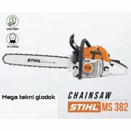 Wp22 Chainsaw Sthil Ms 382 Komplit Bar 25 Inch Dan Rantai