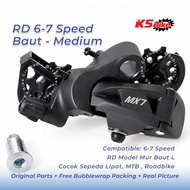 RD Sensah MX7 7 Speed Bolt Rear Derailleur MTB Federal Folding Bike Roadbike Hybrid Rear Shifter Sen