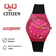Q&Q Japan by Citizen Unisex Resin Analogue Watch A212 / A212J010Y