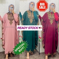 💥Best selling 💥 Kaftan Jubah Sulam 💥 FREE INNER 💥 PLUS SIZE [ S - 5XL ]💥SET💥