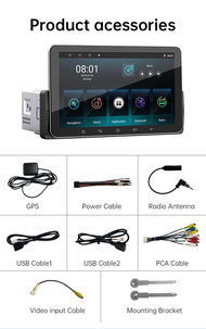 Acodo 1Din 7 lPS Screen CarPlay MP5 Player Android13 Wifi 1G+32G Car Radio CarPlay Android Auto Mirr