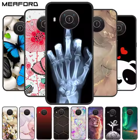 For Nokia X20 X10 Case Fashion Soft TPU Silicone Phone Case For Nokia G50 X100 5G Back Cover Funda C