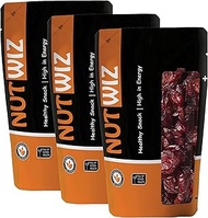 Nutwiz Dried Cranberries Slices 750 Grams (250g X 3) – Craneberries Dry Fruit | Sweet and Juicy Supe