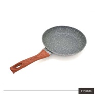 KH FP0633 26 CM WOODEN FRY PAN INDUCTION TEFLON MARBLE WOODEN INDUCTION FRYING PAN PAN PAN PAN