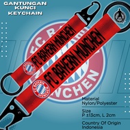 GANTUNGAN Motorcycle Keychain, FC BAYERN MUNCHEN Keychain Car Keychain | Football | SPORTS