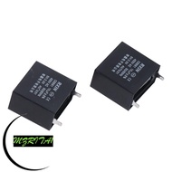 MARITA1 Ceiling Fan Capacitor, CBB61 10uF 450V AC Single Insert, Easy to us Metalized 47x25x42.5mm P