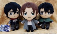 現貨 美版 米卡莎·阿加曼 艾倫 兵長 里維·阿卡曼 リヴァイ・アッカーマン Rivai Akkāman 大公仔 進擊的巨人 attack the titan 40cm