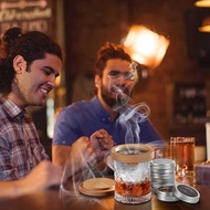 BORUiT Wooden Smoker Kit with 4 Wood Chips - SK-350 - Tinari