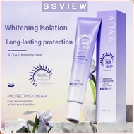 STILLSAVIEW Sun Protection Cream, Invisible Pore Concealer Isolation Protection Cream,  Brighten Moi