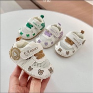 Summer New Style 0-1 Years Old Baby Toddler Net Shoes 3-6-12 Eight 7 Months Baby Soft Rubber Sole Br