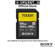 Sony SF-G Tough Series UHS-II SDXC Memory Card 64GB SF-G64T