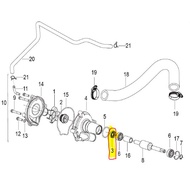 BENELLI TRK 502 ENGINE PART - WATER PUMP PART