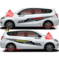 DATSUN CUTTING STICKER DATSUN GO PLUS PANCA 3 ROW SPORT CAR STICKER