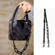 Suitable for Issey Miyake mini Bag Chain High-End Black Bag Strap Shoulder Strap Cross-Body Leather Bag Chain Buy Separately